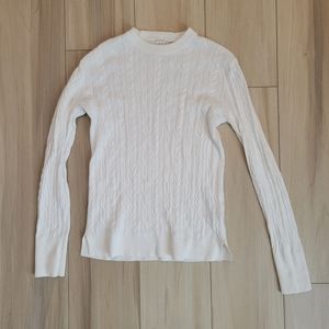 Lightweight Cable Knit Sweater